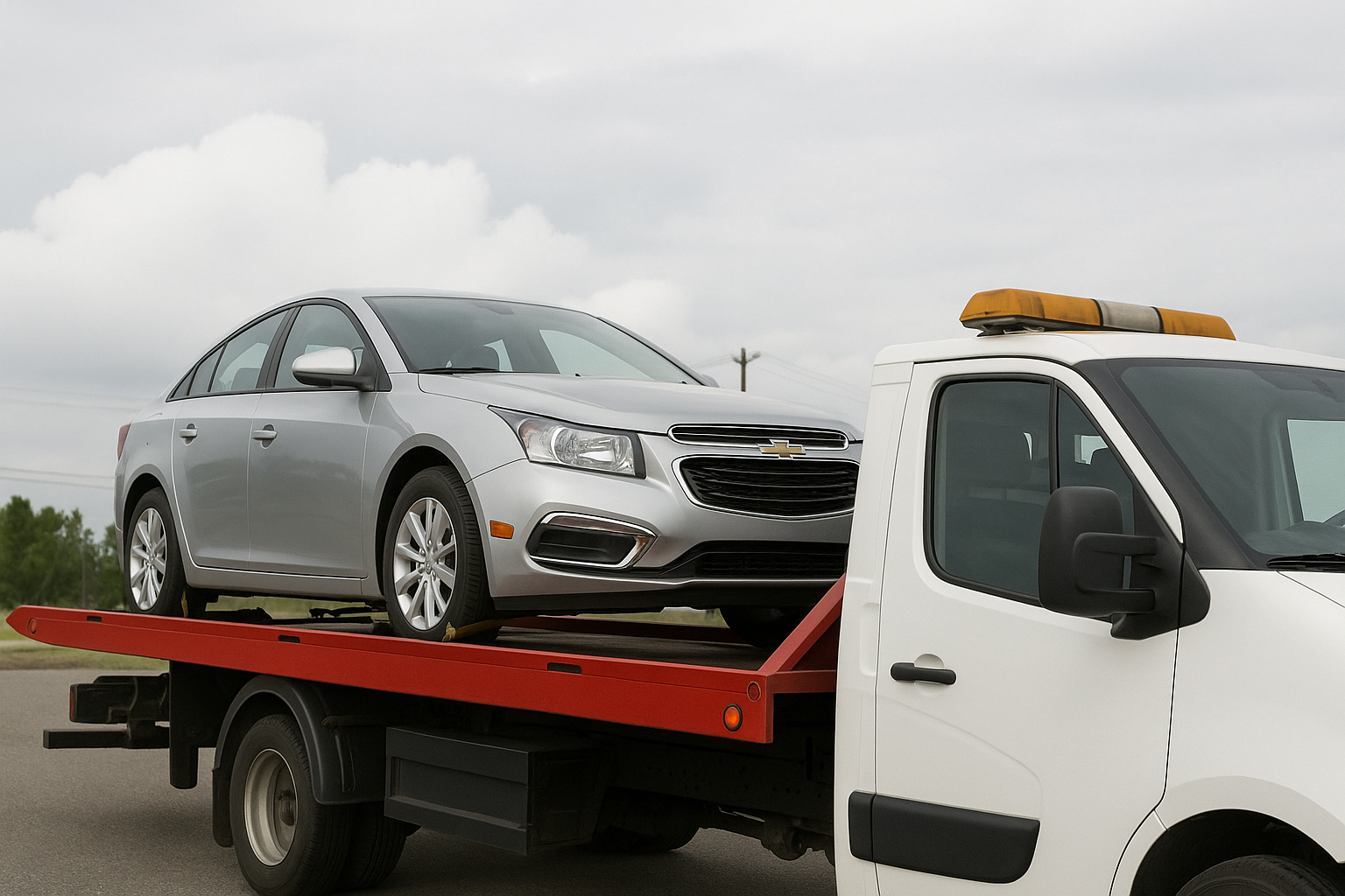 A1 Onkar Towing truck ready for service in Calgary
